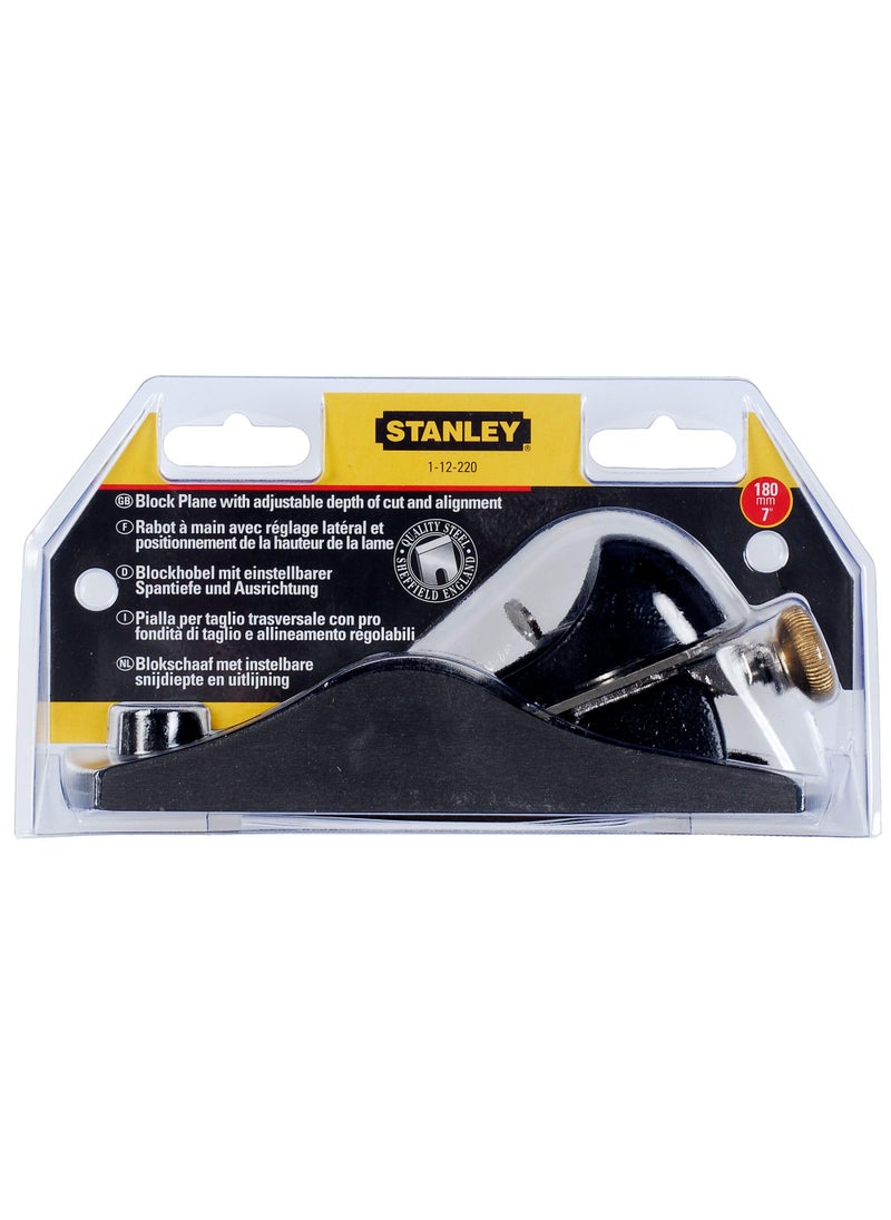 Stanley STANLEY Hand Planer, Black (12-220)  - Image 3
