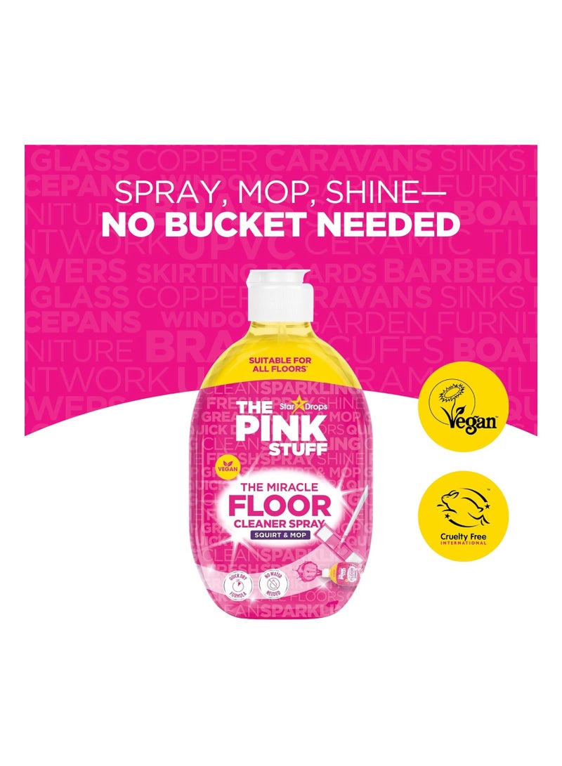THE PINK STUFF The Miracle Direct to Floor Cleaner Squirt & Mop 750 ml - Image 2