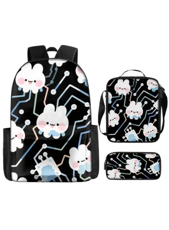 Cute cartoon companion, fashionable and practical bag set (students, children, friends outings, mountain climbing, etc. are available) - 751