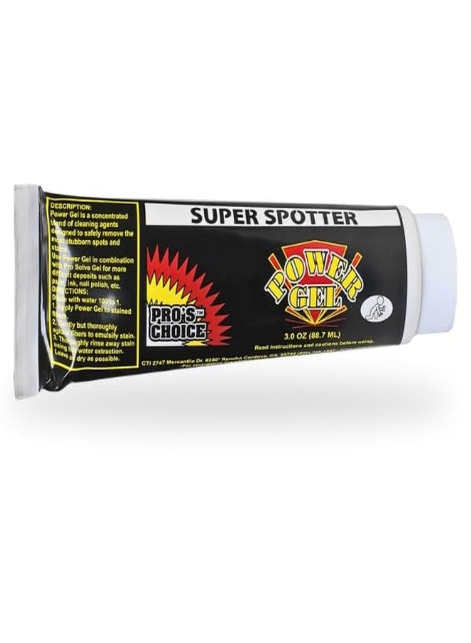 Goodscious Pro's Choice Power Gel Tube, Professional Carpet Gel Stain Remover for Clothes Laundry, Concentrated Spot Cleaner for Clothes, Tough Stains, Carpets, Upholstery & Fabric, Squeeze Tube Application, 3oz - Image 1