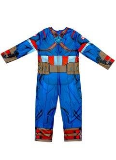 Party Centre Party Centre Marvel Avengers Captain America Classic Costume  - Image 3