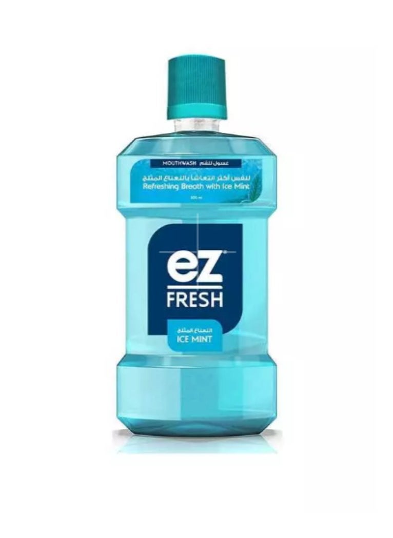 EZ Ez Fresh Mouth wash Ice Mint - 250ml 