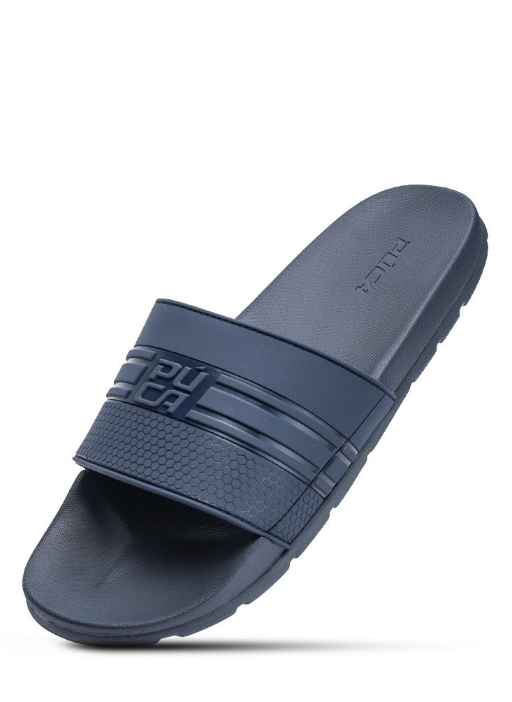 PUCA - Puca Slider for Men | Mens Sliders are designed for ease stability and durability | Slider005 Navy - Image 1