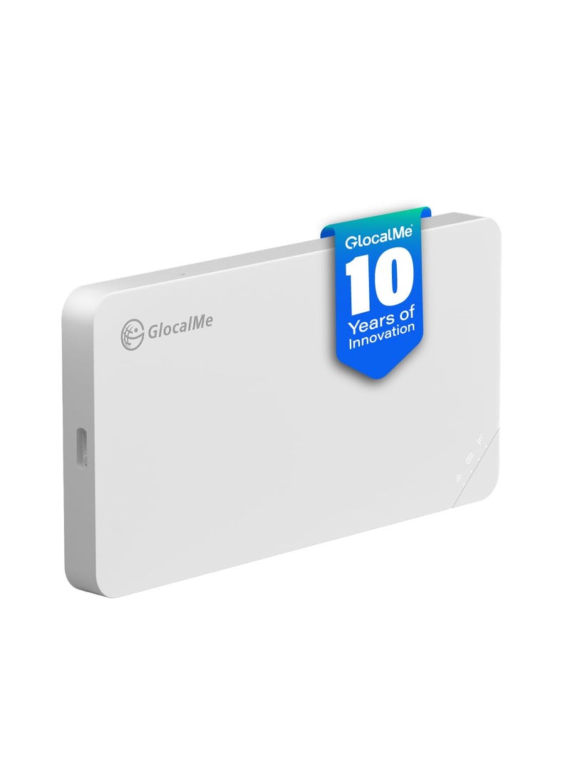 GlocalMe GlocalMe U3 4G Mobile Hotspot Device (U3 White)  - Image 1