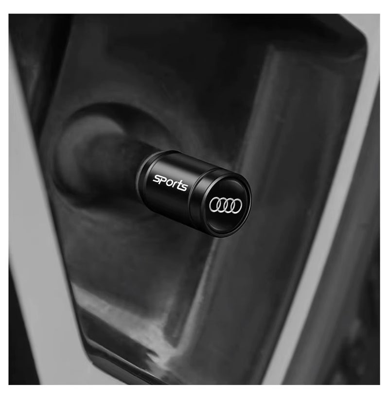 Car Wheel Tire Air Valve Cap 4pcs Caps Stem Covers Accessories Fit for Audi A4,A5,A6,A8,Q3,Q7 all other Models - Image 4
