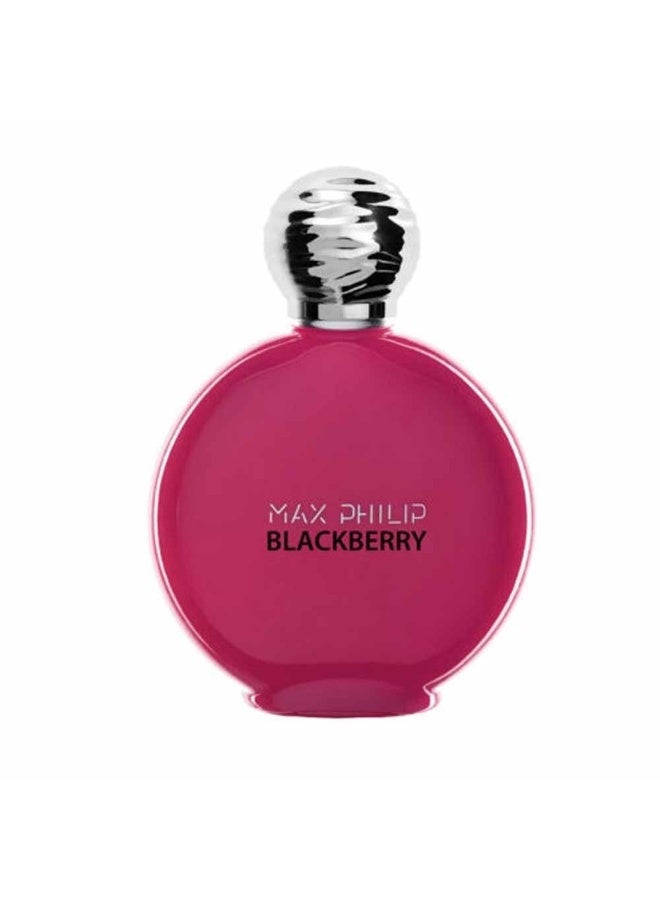 Max Philip Blackberry Unisex Eau De Parfum 100ml (Leather Box) - Image 1
