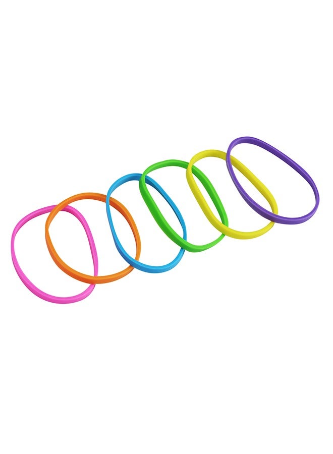 لوازم مجموعة أربطة مطاطية ملونة (25,38,50 ملم)  | أربطة مطاطية متينة قابلة للتمدد للأغراض العامة للمنزل والمكتب والمدرسة والأدوات المكتبية - Image 5