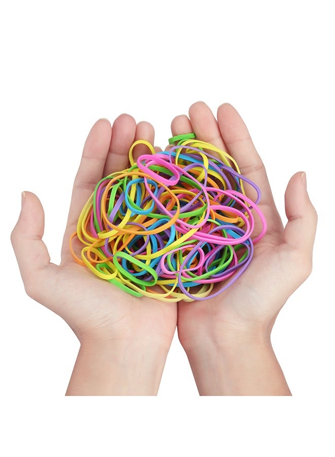 لوازم مجموعة أربطة مطاطية ملونة (25,38,50 ملم)  | أربطة مطاطية متينة قابلة للتمدد للأغراض العامة للمنزل والمكتب والمدرسة والأدوات المكتبية - Image 2