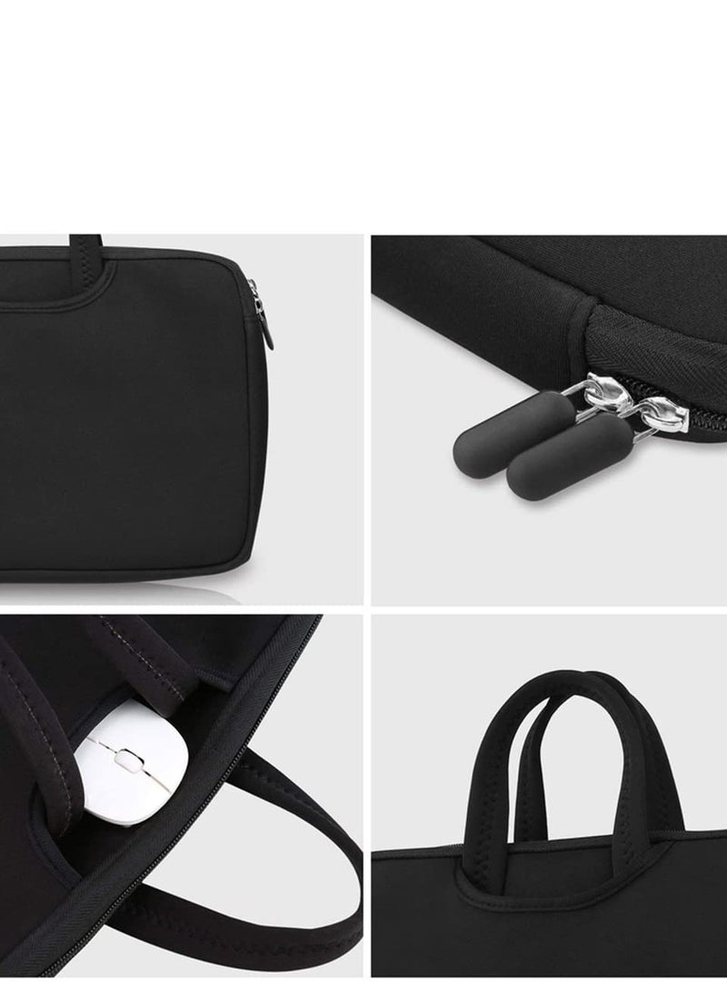 Laptop Tablet Sleeve Case Slim Travel Handle Bag/Notebook Computer Protective Sleeve/Durable Business Messenger Briefcases for Men Women MacBook Air Pro Retina 15.4 Inch - Image 2