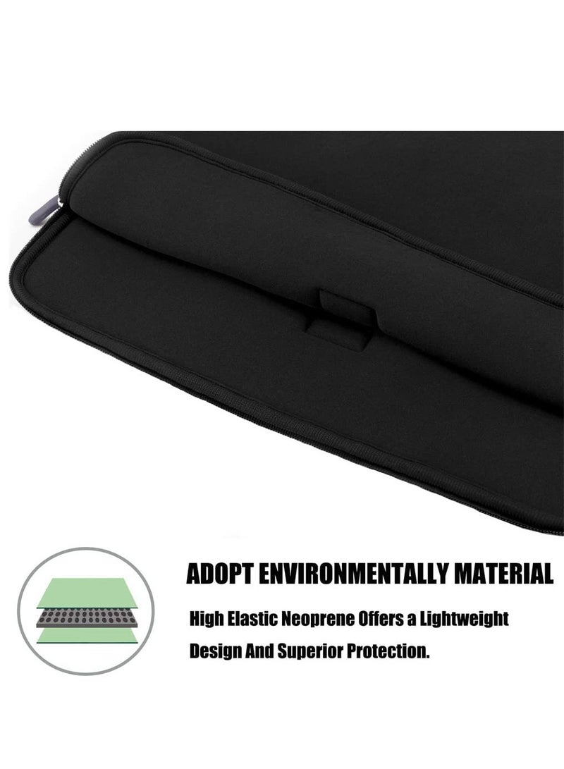 Laptop Tablet Sleeve Case Slim Travel Handle Bag/Notebook Computer Protective Sleeve/Durable Business Messenger Briefcases for Men Women MacBook Air Pro Retina 15.4 Inch - Image 5