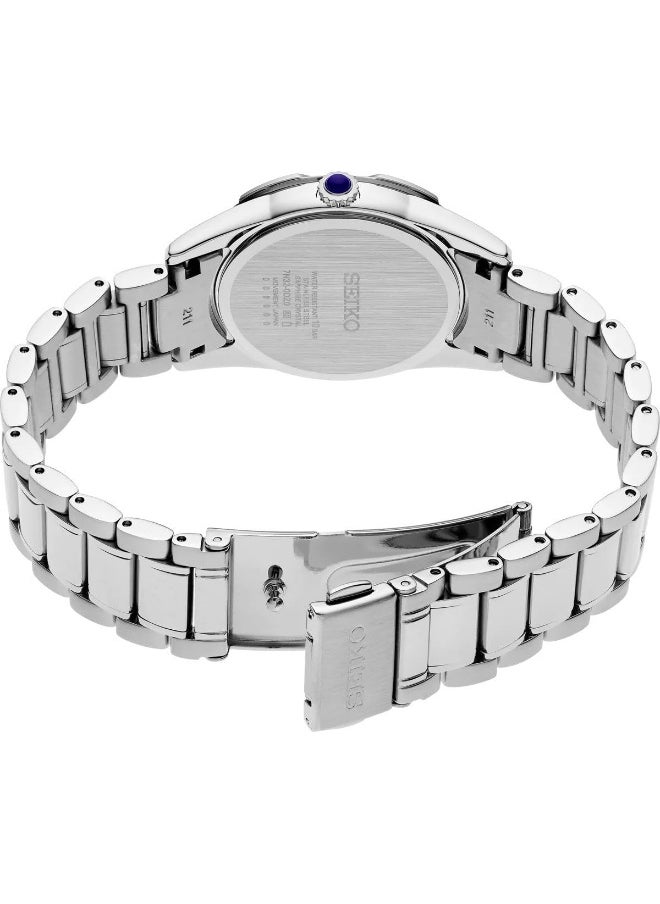 Seiko Seiko Women's Analogue Quartz Watch with Stainless Steel Strap SKK727P1, Silver, bracelet  - Image 4