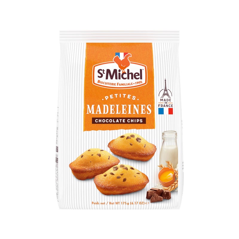 St Michel Madeleines Chocolate Chip 617 Ounce - Image 3