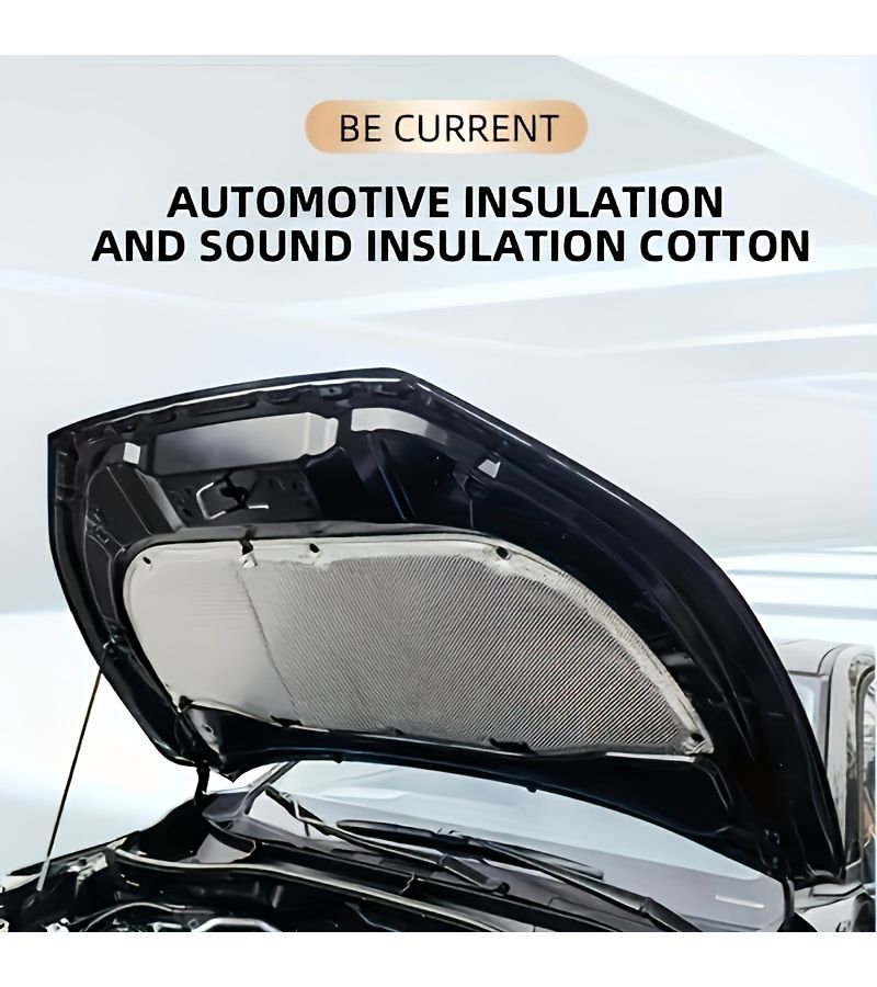 Self Adhesive Soundproofing And Heat Insulating Aluminum Foil Pad Mat For Vehicle And Rvs Noise Reduction 39.37x55.12x0.39inch Large Size For Roof And Bedroom - Image 1