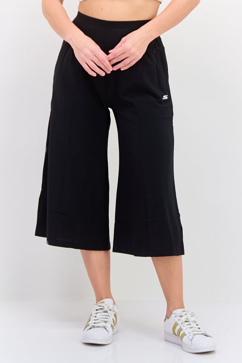 SKECHERS Women Sportswear Fit Outdoor Pants, Black  - Image 1
