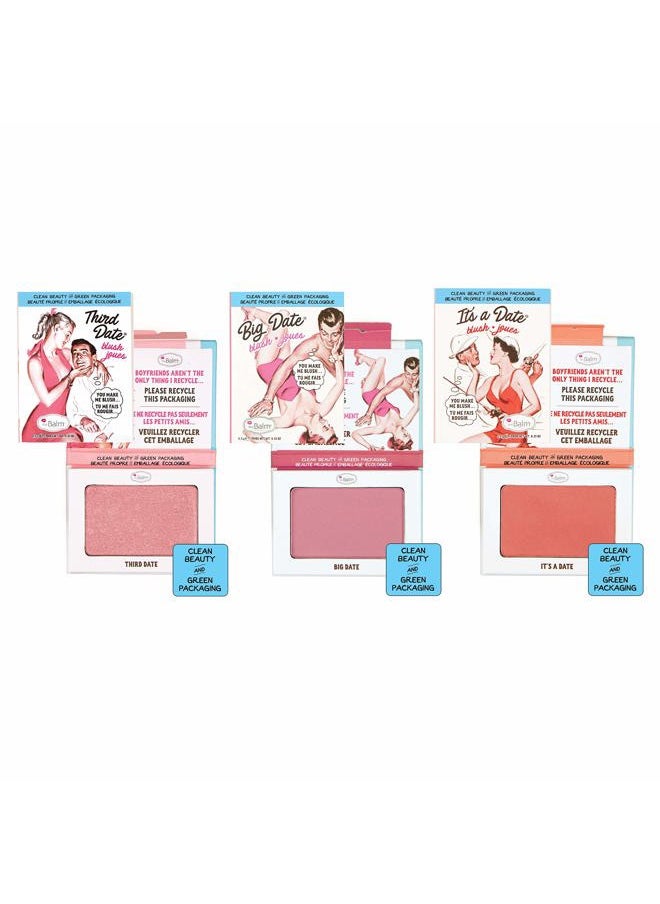 theBalm - Clean and Green Powder Blush - It's A Date - Image 1
