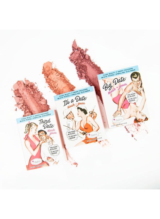 theBalm - Clean and Green Powder Blush - It's A Date - Image 1