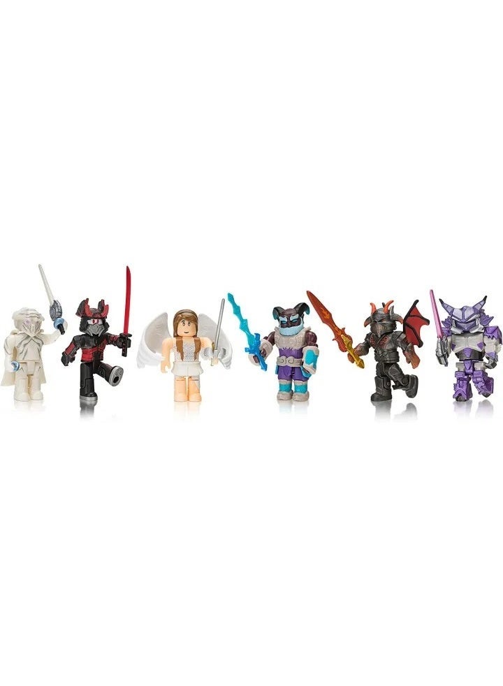 روبلوكس مجموعة مجسمات شخصيات حركة من 6 قطع من عالم Roblox الافتراضي مع شخصيات قابلة للتحريك - Image 3