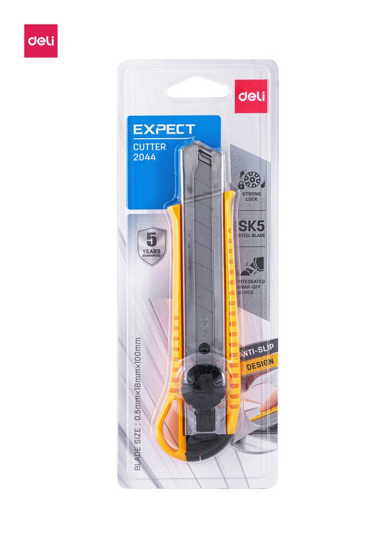 Deli EXPECT E2044 Utility Knife Paper Cutter 18mm - Image 4