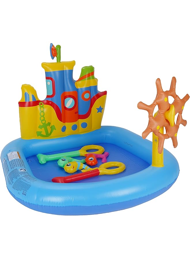Bestway Tug Boat Play Pool140X13 - Image 1