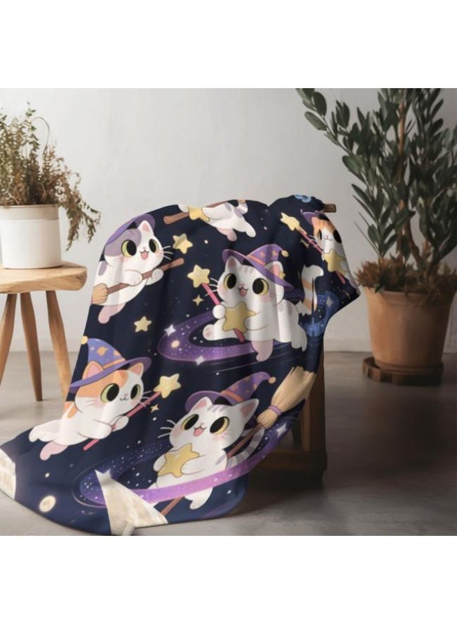 general Wisdom Fairy (latest) flannel thin blanket (warm and comfortable, suitable for sleep, game use, dust and sandproof) 150cm*200cm - 101 - Image 3
