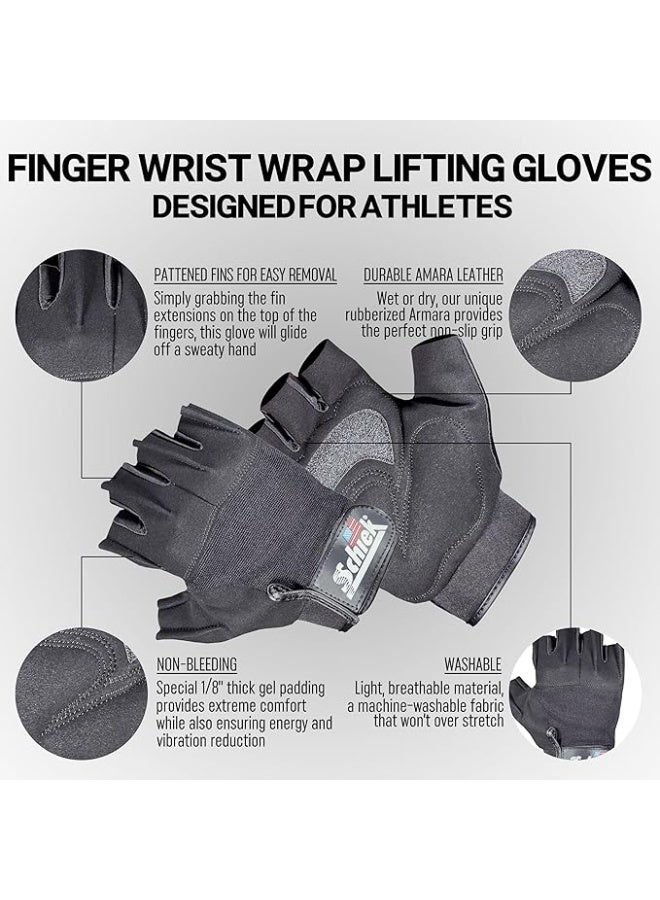 شيك قفازات رفع الأثقال الكلاسيكية من شيك موديل 710، صغيرة - Image 3