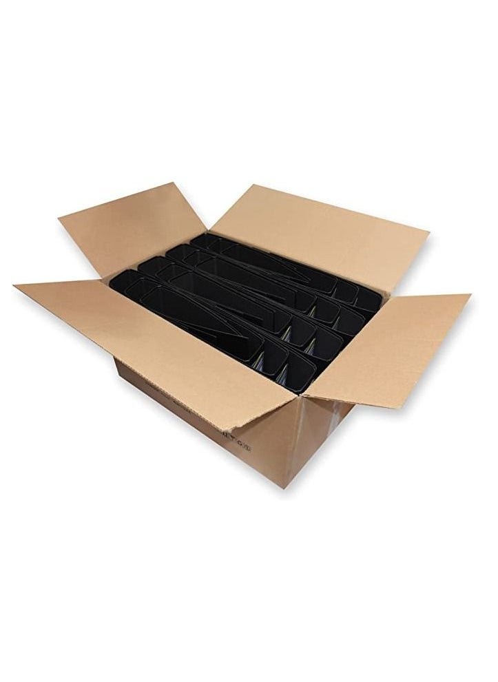FIS FIS Pack of 24 Pieces PP Lever A4 Arch Box File Black  - Image 1