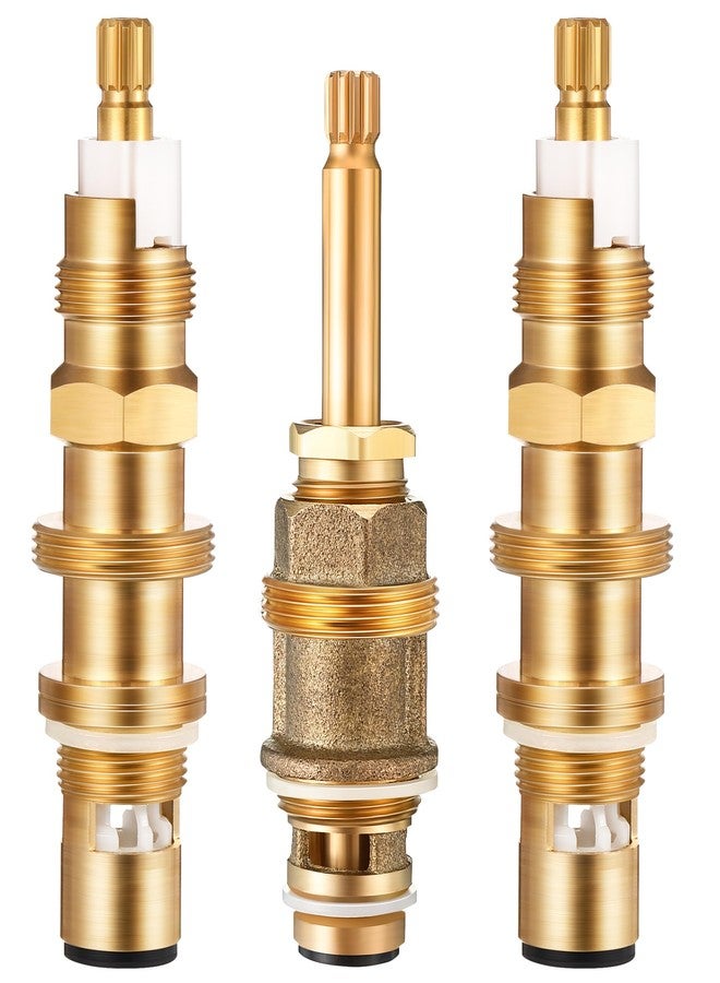 Dreyoo خرطوشة قرص سيراميك بديلة من Dreyoo لـ 910-030، واستبدال ساق المحول لـ 910-022، وخرطوشة صنبور صمام الدش متوافقة مع Price/Pfister، ومحول ساخن وبارد، وهيكل من النحاس - Image 1