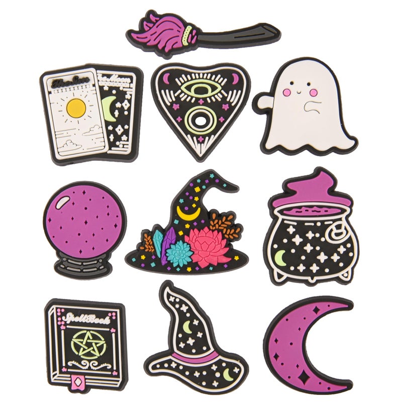 VZDIOR 30 Pieces Women Halloween Shoe Charms Boys Cute Witch Shoe Accessories for Party Favor - Image 3