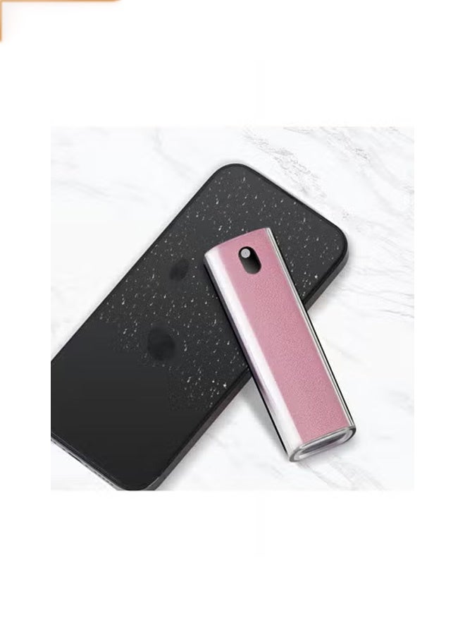 Taimi 3-Pcs All-in-One Touchscreen Cleaner, Spray and Built-in Microfiber Cloth with Clear Protective Case, Screen Cleaner for All Phones, Laptop and Tablet - Pink - Image 3