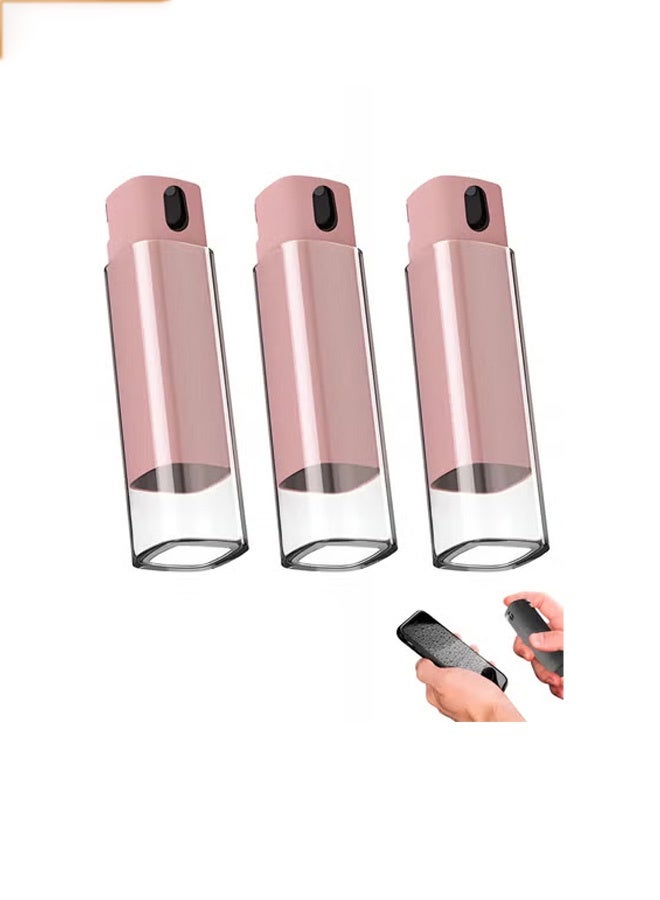 Taimi 3-Pcs All-in-One Touchscreen Cleaner, Spray and Built-in Microfiber Cloth with Clear Protective Case, Screen Cleaner for All Phones, Laptop and Tablet - Pink - Image 1