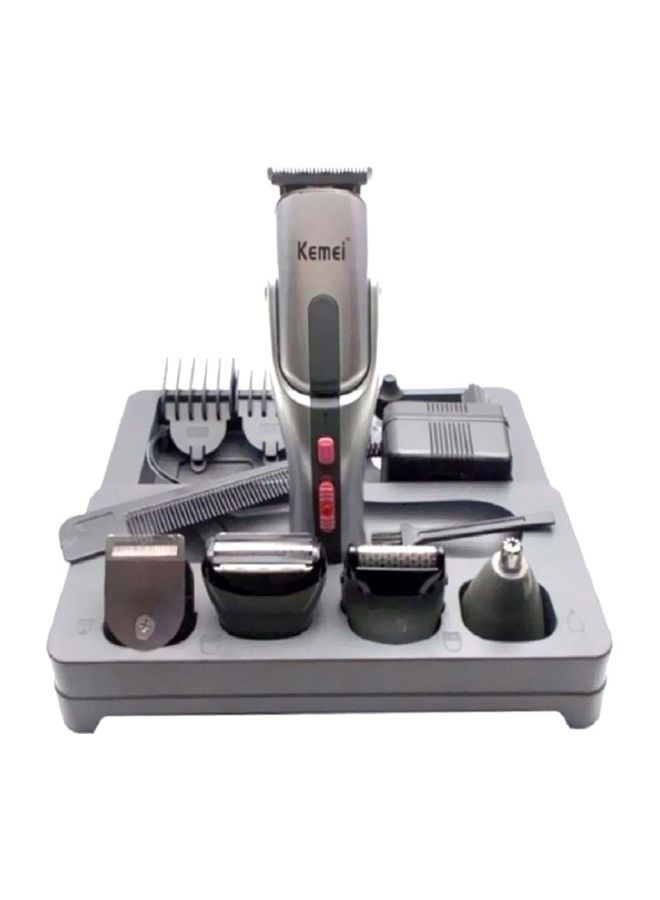 Kemei 8-In-1 Grooming Kit Grey - Image 1