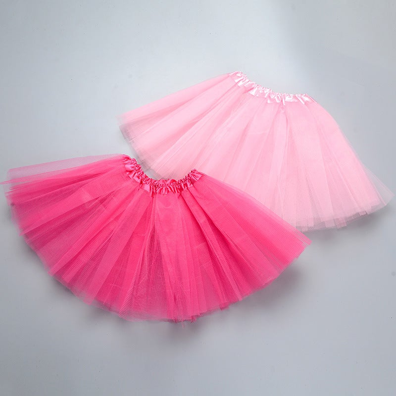 New Style Dance Skirt Girl'S Skirt Mesh Skirt Children'S Skirt Tutu Skirt Ballet Puff Skirt - Image 4