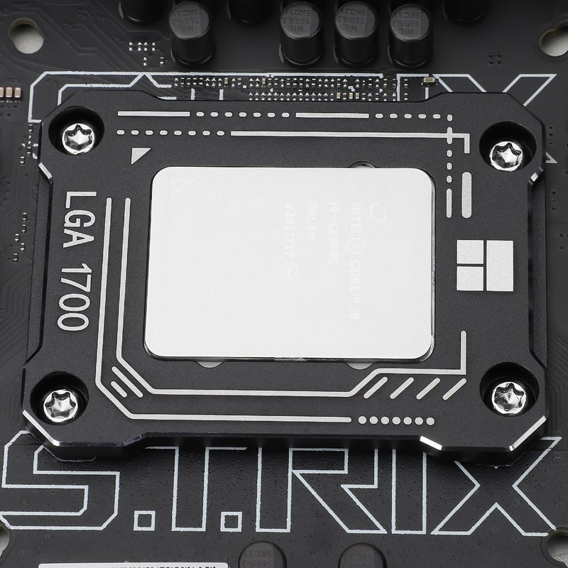ثيرمالرايت إطار تلامس وحدة المعالجة المركزية من لمجموعة التعديل LGA 1700، حامل 17XX-BCF لجيل Intel 12 و13، مشبك مضاد للانحناء أسود - Image 5