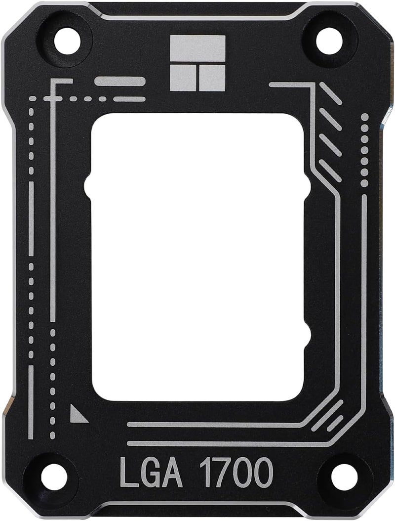 ثيرمالرايت إطار تلامس وحدة المعالجة المركزية من لمجموعة التعديل LGA 1700، حامل 17XX-BCF لجيل Intel 12 و13، مشبك مضاد للانحناء أسود - Image 2
