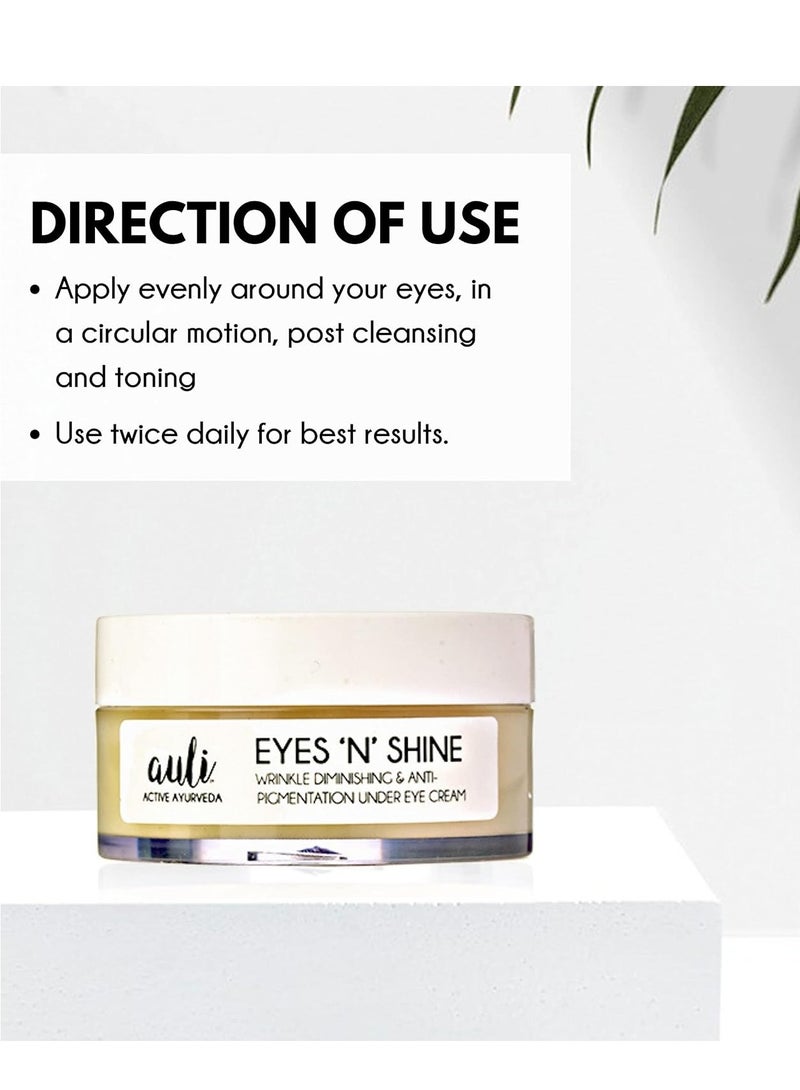 AULI LIFESTYLE Auli Age Defying Under Eye Cream for all skin types 30gm Pack of 2 - Image 5