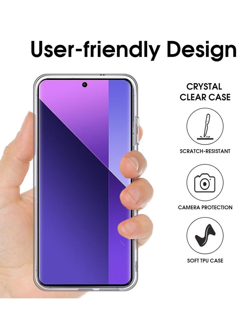 Techie - Xiaomi Redmi Note 13 Pro Plus Clear Case with MagSafe – Slim, Anti-Yellowing Cover with Camera Lens Protection, Magnetic Holder Compatible - Image 1