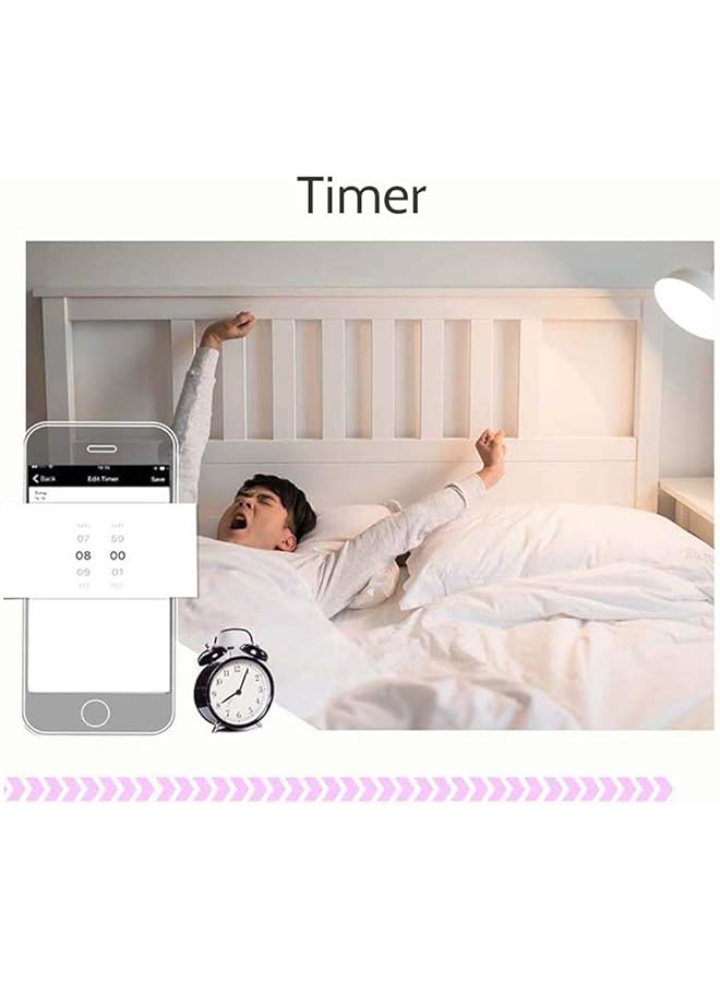 تومشاين وحدة تحكم ذكية صغيرة محمولة بتقنية واي فاي RGB بقدرة 5-28 فولت 100 وات (كحد أقصى) مع جهاز تحكم عن بعد يدعم التحكم في تطبيقات الهاتف الذكي/تغيير اللون/تعديل السطوع/وضع الكاميرا/إيقاع الموسيقى/ - Image 4