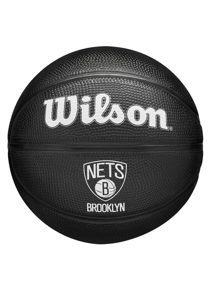 Wilson NBA Team Tribute Mini Brooklyn Nets - Size 3 (mini ball) - Black