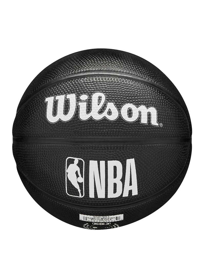 Wilson NBA Team Tribute Mini Brooklyn Nets - Size 3 (mini ball) - Black