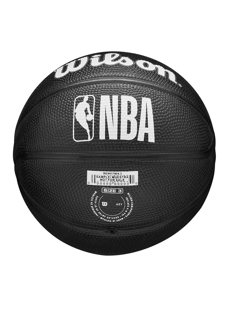 Wilson NBA Team Tribute Mini Brooklyn Nets - Size 3 (mini ball) - Black