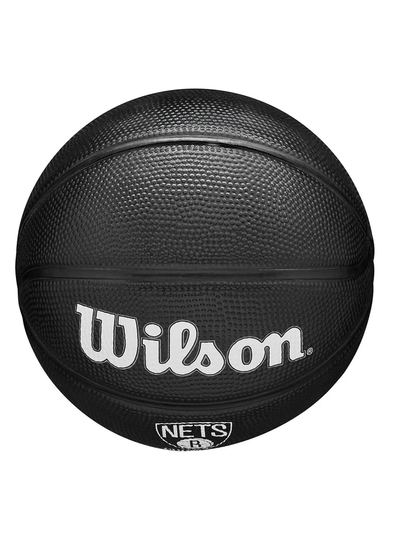 Wilson NBA Team Tribute Mini Brooklyn Nets - Size 3 (mini ball) - Black