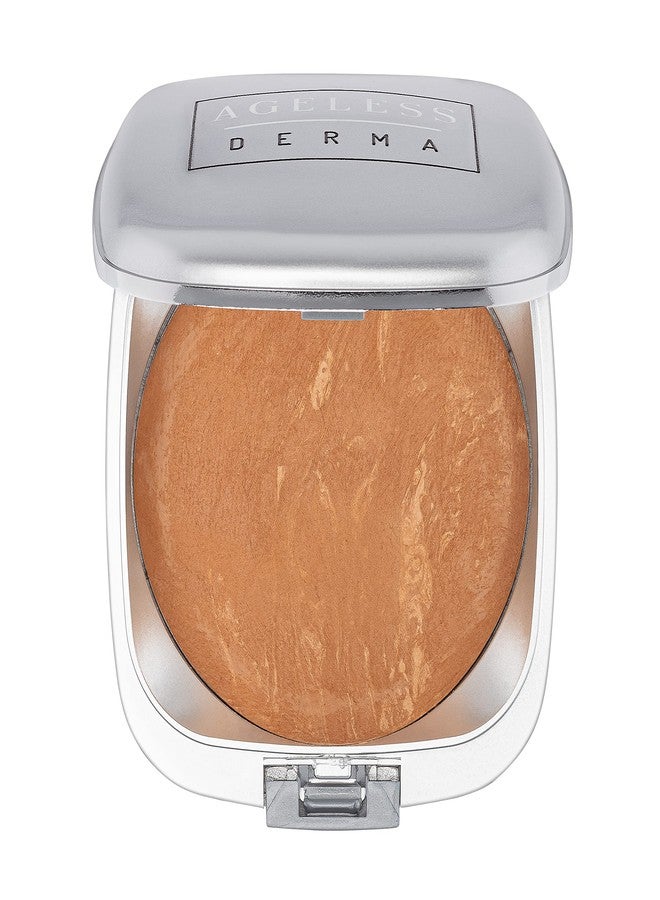 Ageless Derma Mineral Makeup Baked Foundation- Vegan - Paraben - Gluten and Cruelty Free Powder Foundation (Moroccan Beige) - Image 1