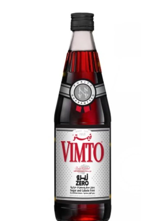 Vimto Zero Fruit Cordial 650ml - Image 1