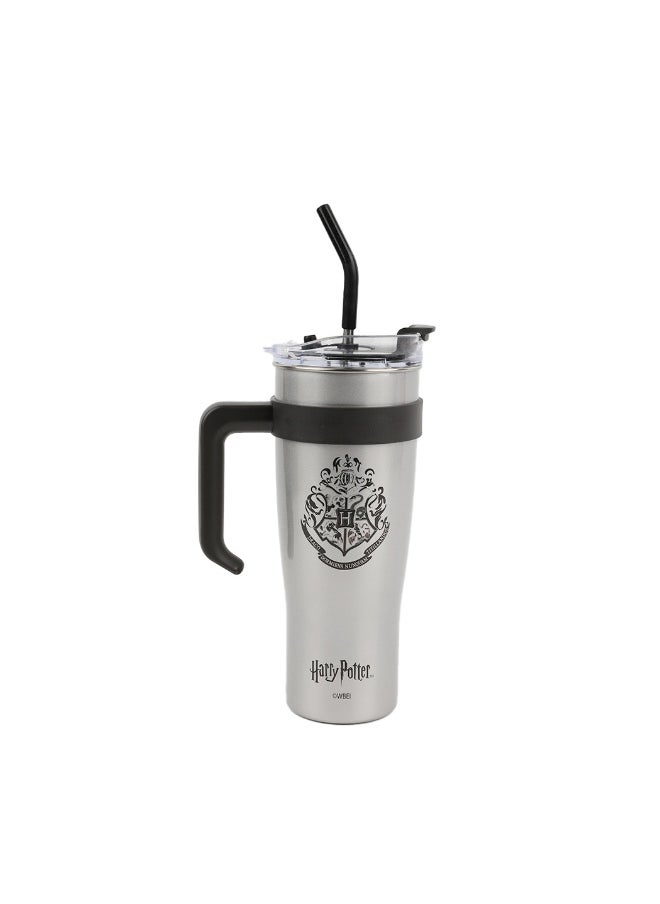 Miniso Harry Potter Single Wall Steel Tumbler with Handle (1.6L)(Silvery) 