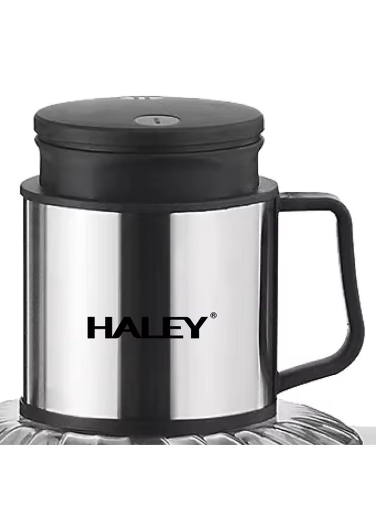 Haley مفرمة طعام منزلية 800 واط 5 لتر من الفولاذ المقاوم للصدأ، أفضل مفرمة لحوم - Image 3