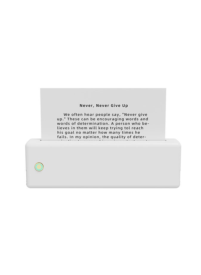 Ayeeb Portable A4 Mini Travel Printer Ink-Free Wireless Bluetooth Cordless All-In-One Thermal Printing Machine, Easy Setup Space Saving Lightweight, Works with iPhone, Android, MacBook, and Windows laptops  - Image 3