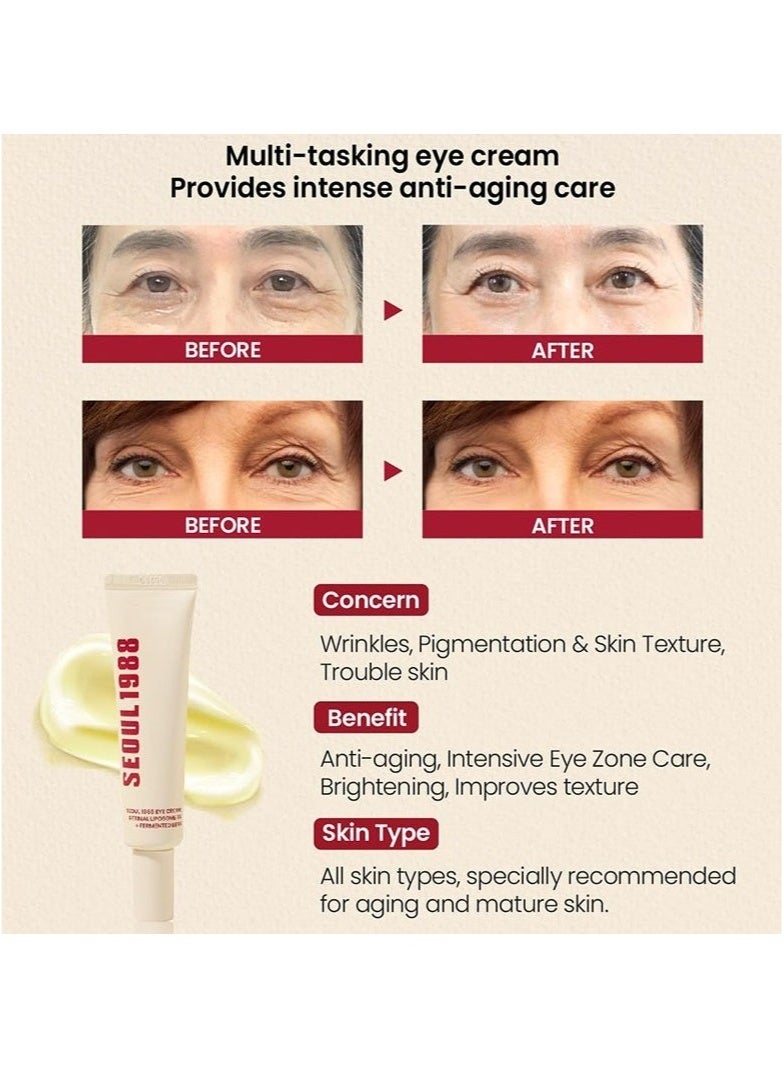 Seoul 1988 Retinol Eye Cream 4% – Brightening Korean Skincare for Dark Circles & Melasma – Cream Halla Formula Dark Spot Remover and Anti-Aging Skin Care(Packaging May Vary) - Image 5