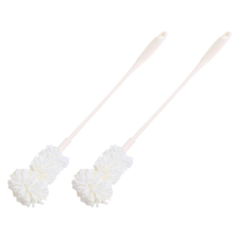 Long Handle Bottle Cleaning Brush Sponge 2 Pack Insulation Cup Scrubber - Image 2