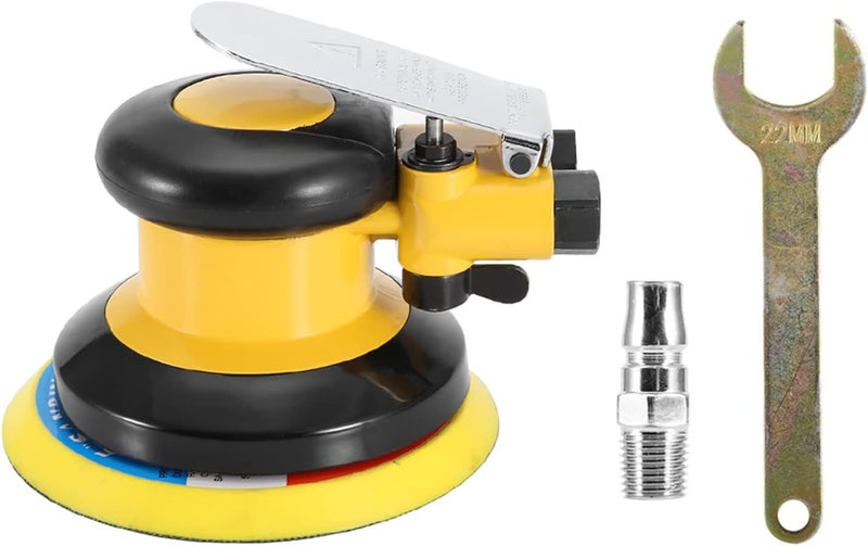 KANASI Pneumatic Sander, 5 inch handheld air grinder polisher 10000RPM for automotive metal wood polishing - Image 4