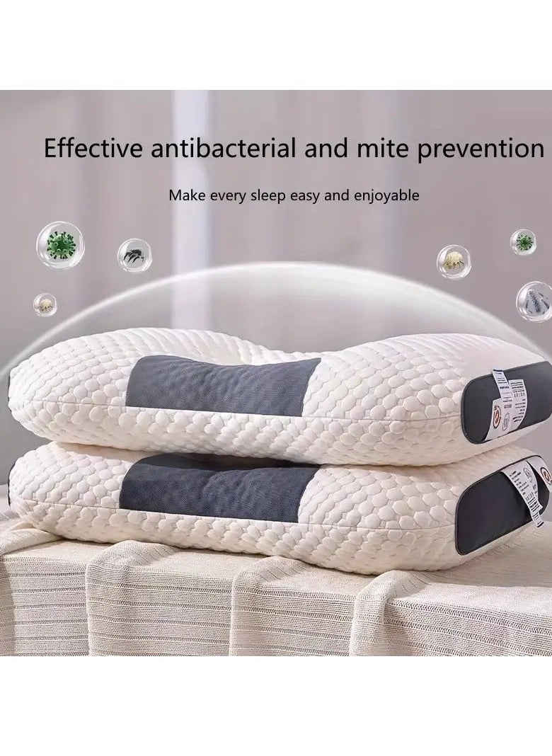 BAIG 2 Pieces Polyester Pregnancy Neck Pillow Body Sleep Side Sleeper Ergonomic Pillow Baby Bed Lumbar Cervical Home Textile  - Image 3